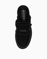 Guess Yaneta Kadın Deri Karışımlı Terlik Black