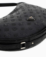 Guess Cresedia Large Hobo Omuz Çantası Black