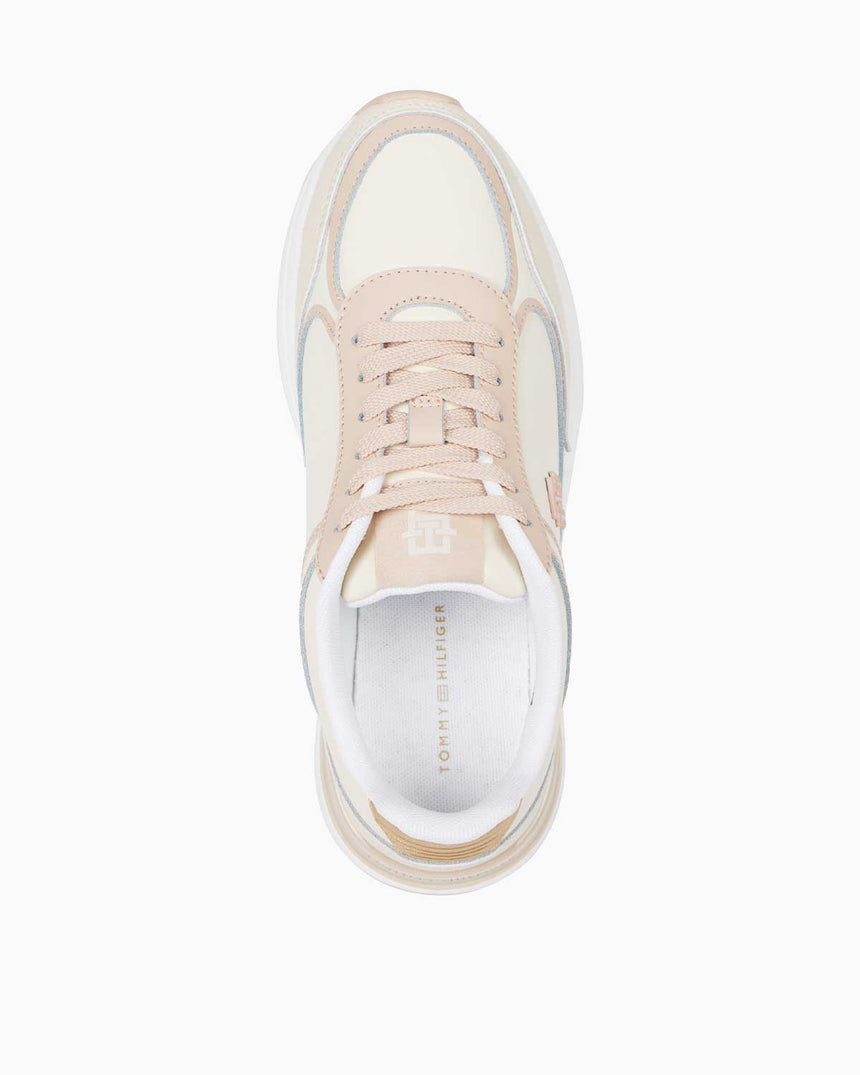Tommy Hilfiger Casual Fashion Runner Sneaker Misty Blush
