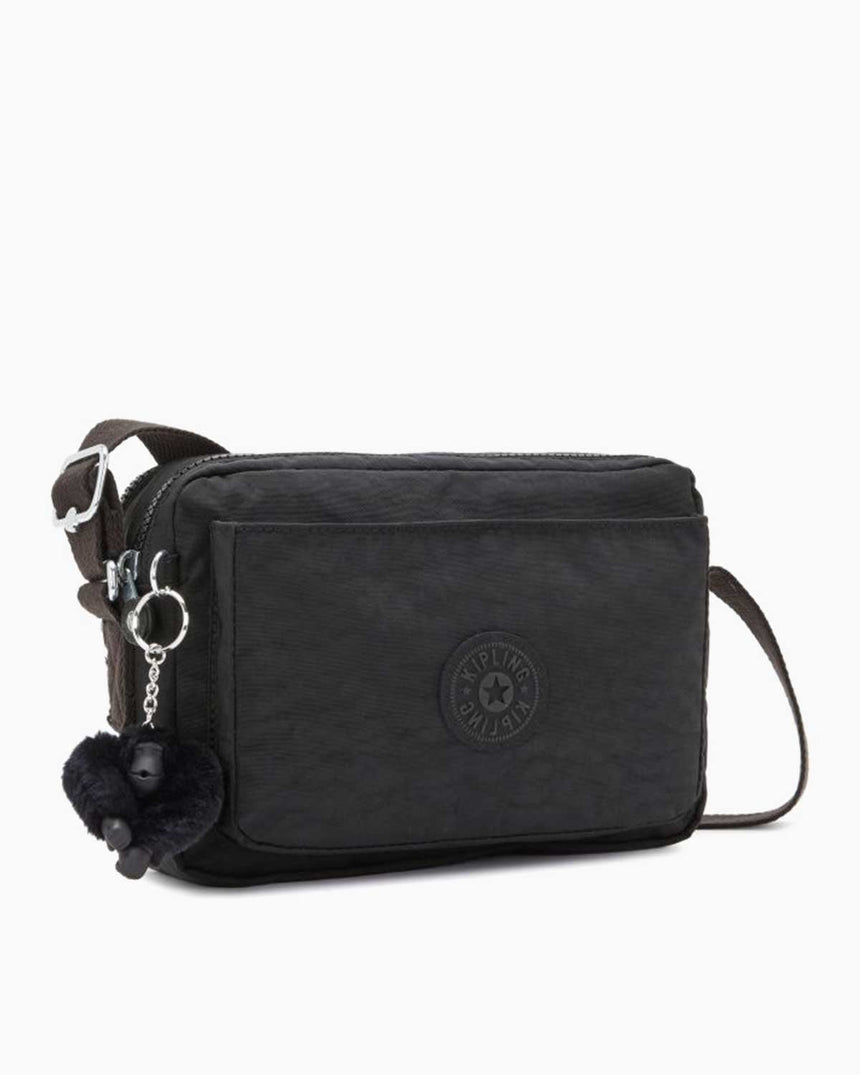 Kipling Abanu M Basic Çapraz Askılı Kadın Çantası Black Noir