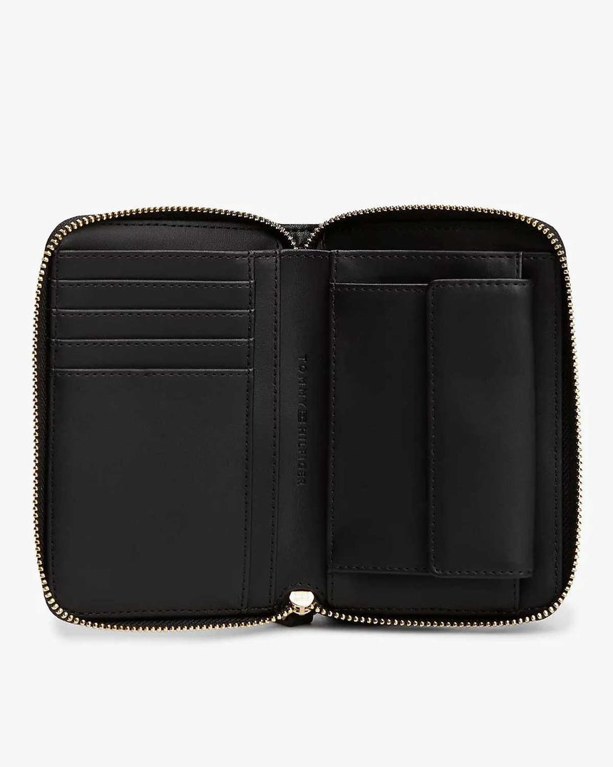 Tommy Hilfiger Feminine Fermuarlı Kadın Cüzdan Black