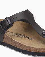 Birkenstock Gizeh Doğal Deri Terlik Black