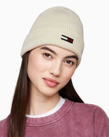 Tommy Hilfiger Elongated Beanie Logolu Şapka