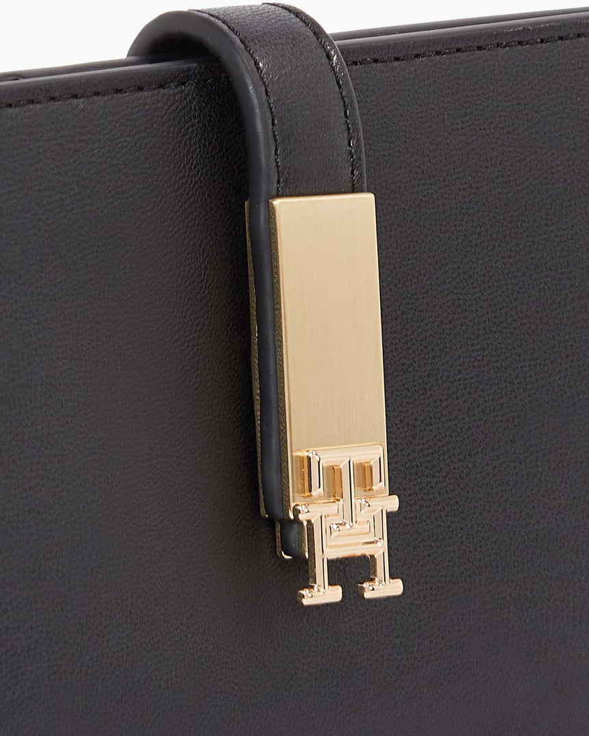 Tommy Hilfiger Heritage Bifold Medium Cüzdan Black