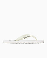 Calvin Klein Beach Sandal Monogram Flip Flops Parmak Arası Terlik White