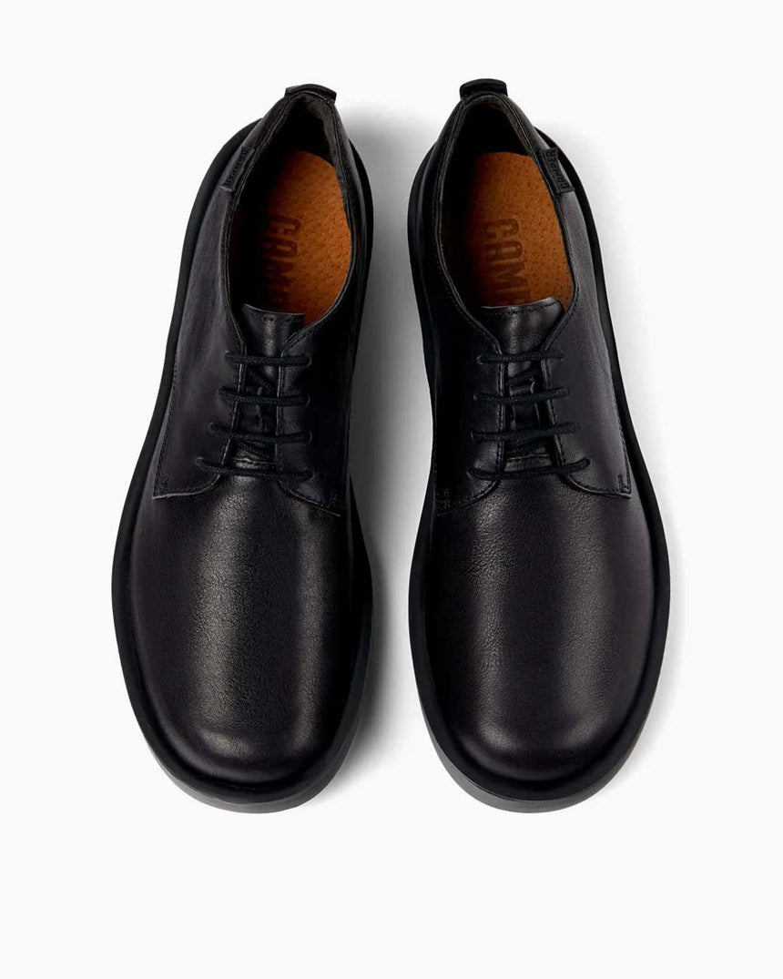 Camper Wagon Deri Ayakkabı Siyah