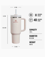 Stanley Quencher Pipetli Termos Bardak 1.18 L Rose
