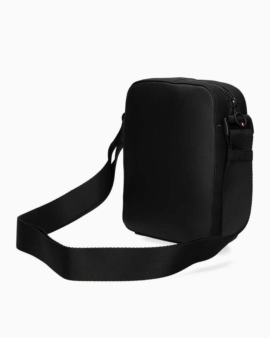 Tommy Hilfiger Foundation Mini Erkek Muhabir Çapraz Askılı Çanta Black