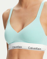 Calvin Klein Icon Cotton Modal Lift Bralette Beau Blue