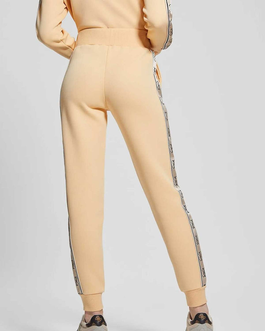 Guess Britney Pamuklu Regular Fit Cepli Jogger Eşofman Altı Sandy Peach