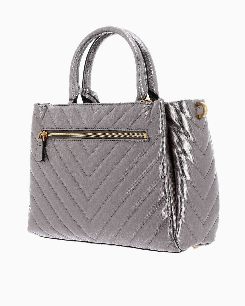 Guess Jania Society Satche El Çantası Pewter