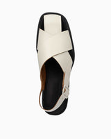 Camper Billie Topuklu Sandalet Beyaz