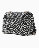 Guess Rianee Convertible Çapraz Askılı Çanta Black