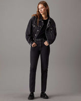 Calvin Klein Tapered Mom Jean Pantolon Denim Grey