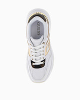 Guess Fonzi Kadın Sneaker White Brown