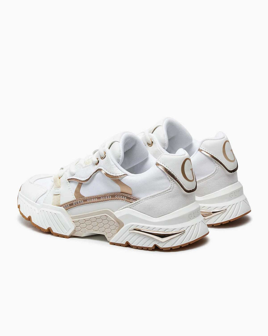 Guess Carrli Runner Sneaker White Sand