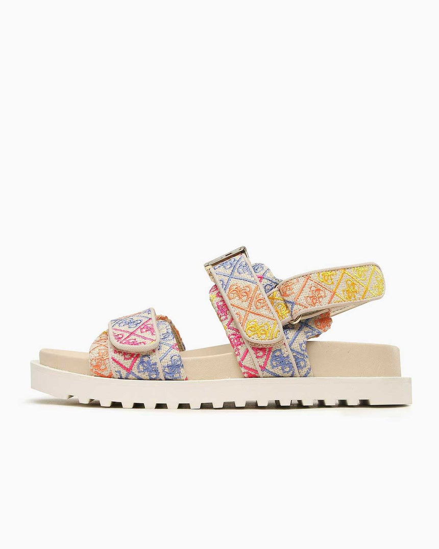 Guess Fabeils Casual Shoes Tokalı Sandalet Multi