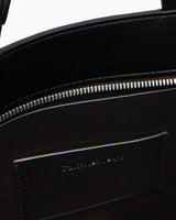 Calvin Klein Kabartmalı Mini Tote Kadın El Çantası Na Black