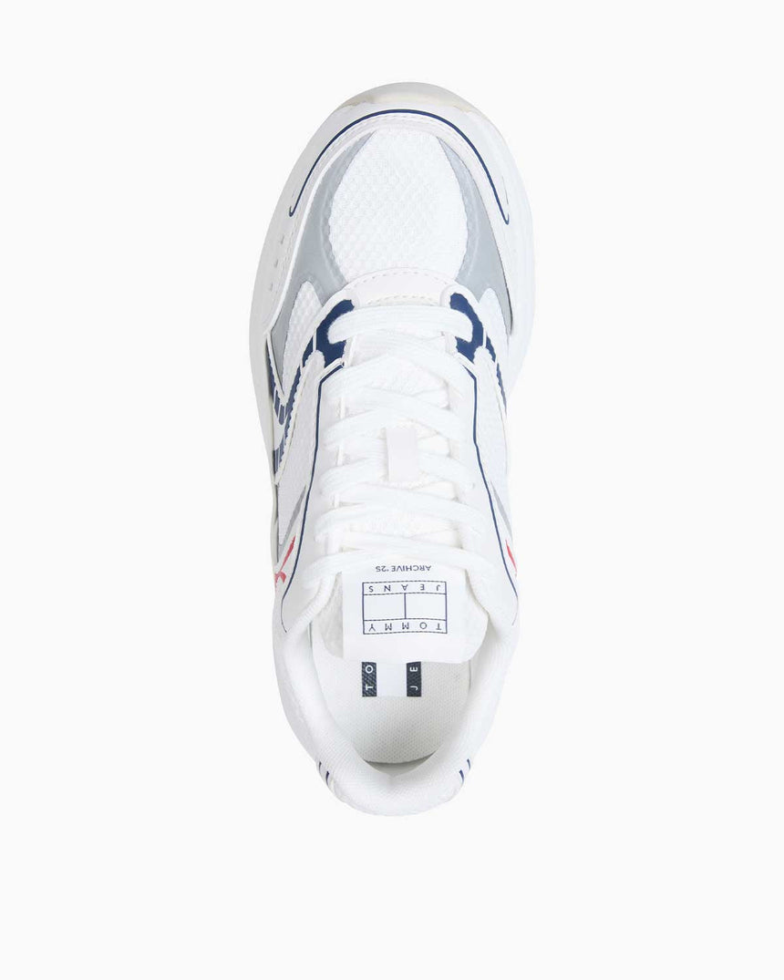 Tommy Hilfiger Archive Low Top Sneaker Ecru