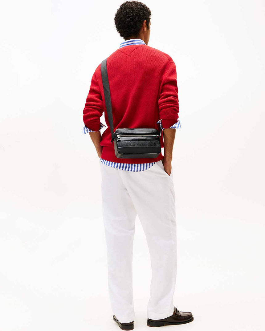 Tommy Hilfiger Central Ew Reporter Çapraz Askılı Çanta Black