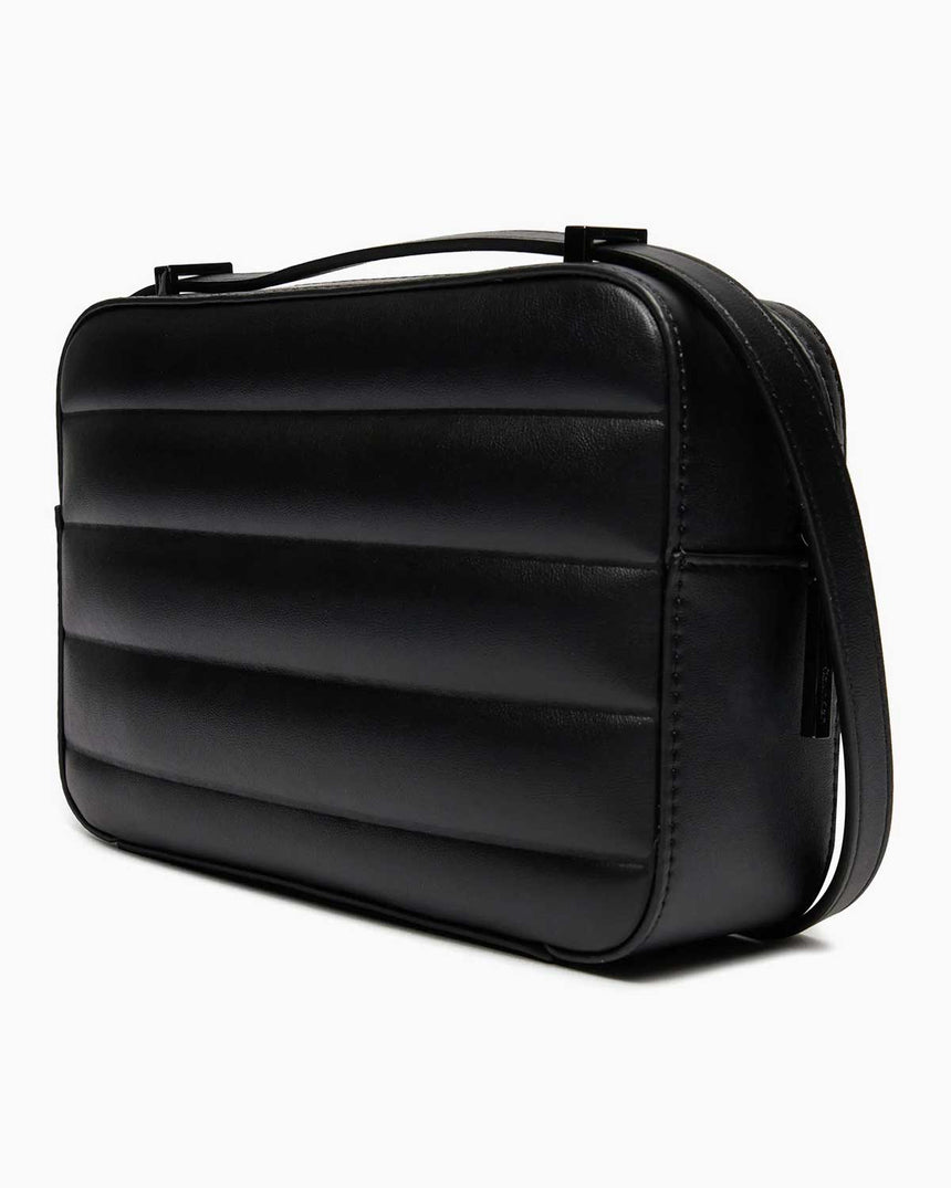 Calvin Klein Line Quilt Crossover Camera Bag CK Black