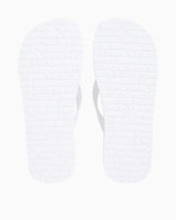 Calvin Klein Beach Flatform Flip Flops Terlik Bright White/Black