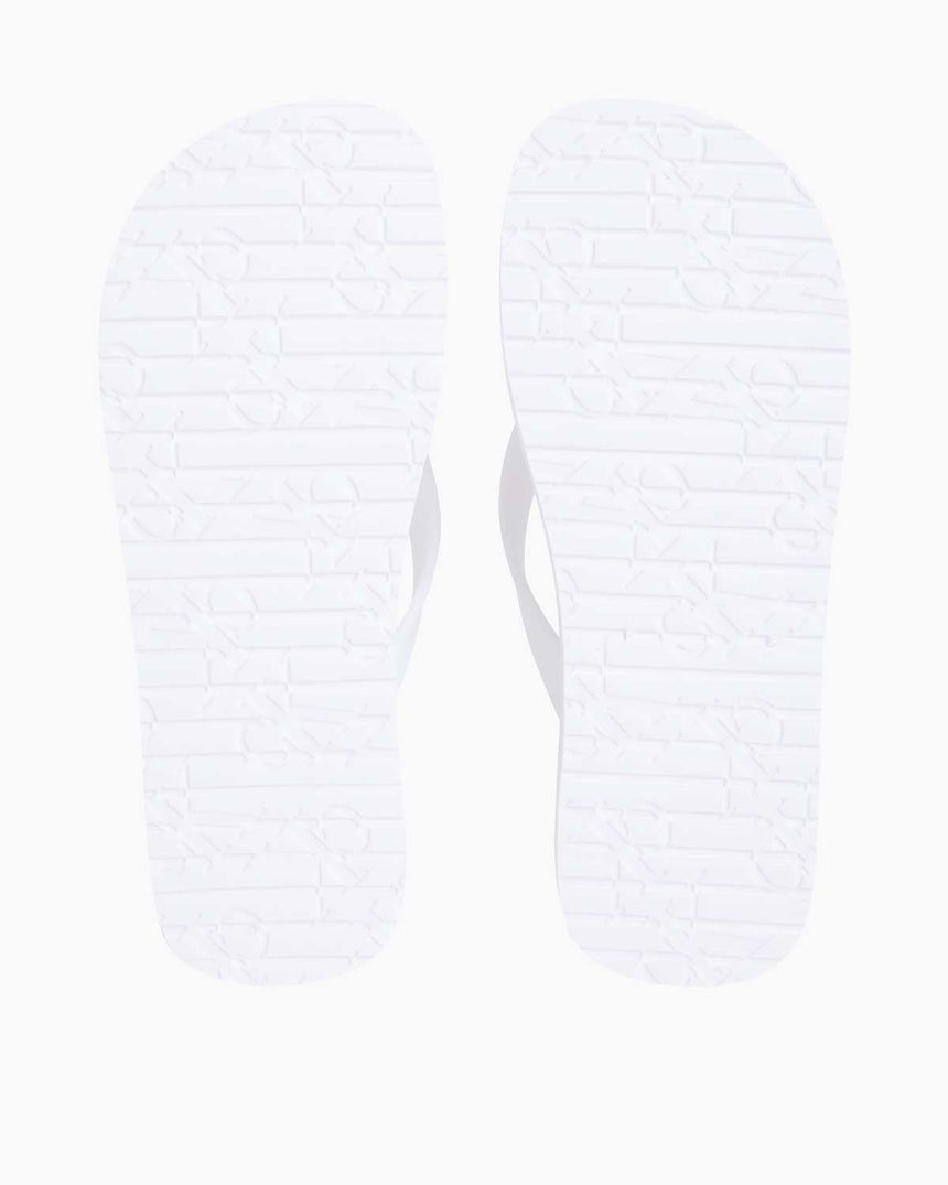 Calvin Klein Beach Flatform Flip Flops Terlik Bright White/Black