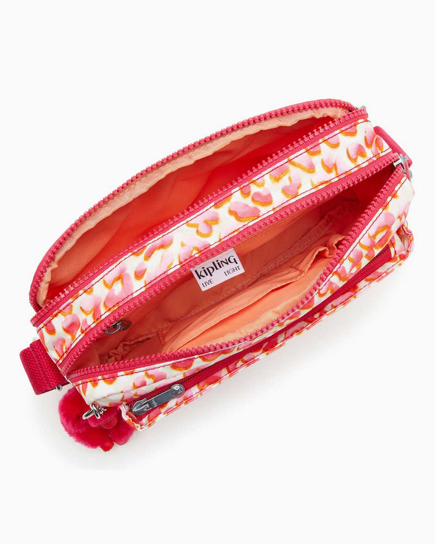 Kipling Abanu M Çapraz Askılı Kadın Çantası Latin Cheetah