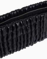 Calvin Klein Rouched Zip Top Omuz Çantası Na Black