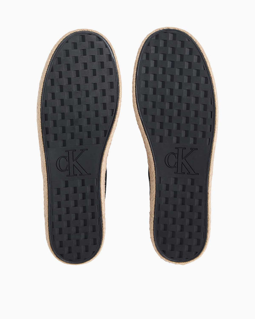 Calvin Klein Espadrilles Logolu Ayakkabı CK Black