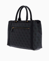 Guess Triple Logolu El Çantası Coal Logo