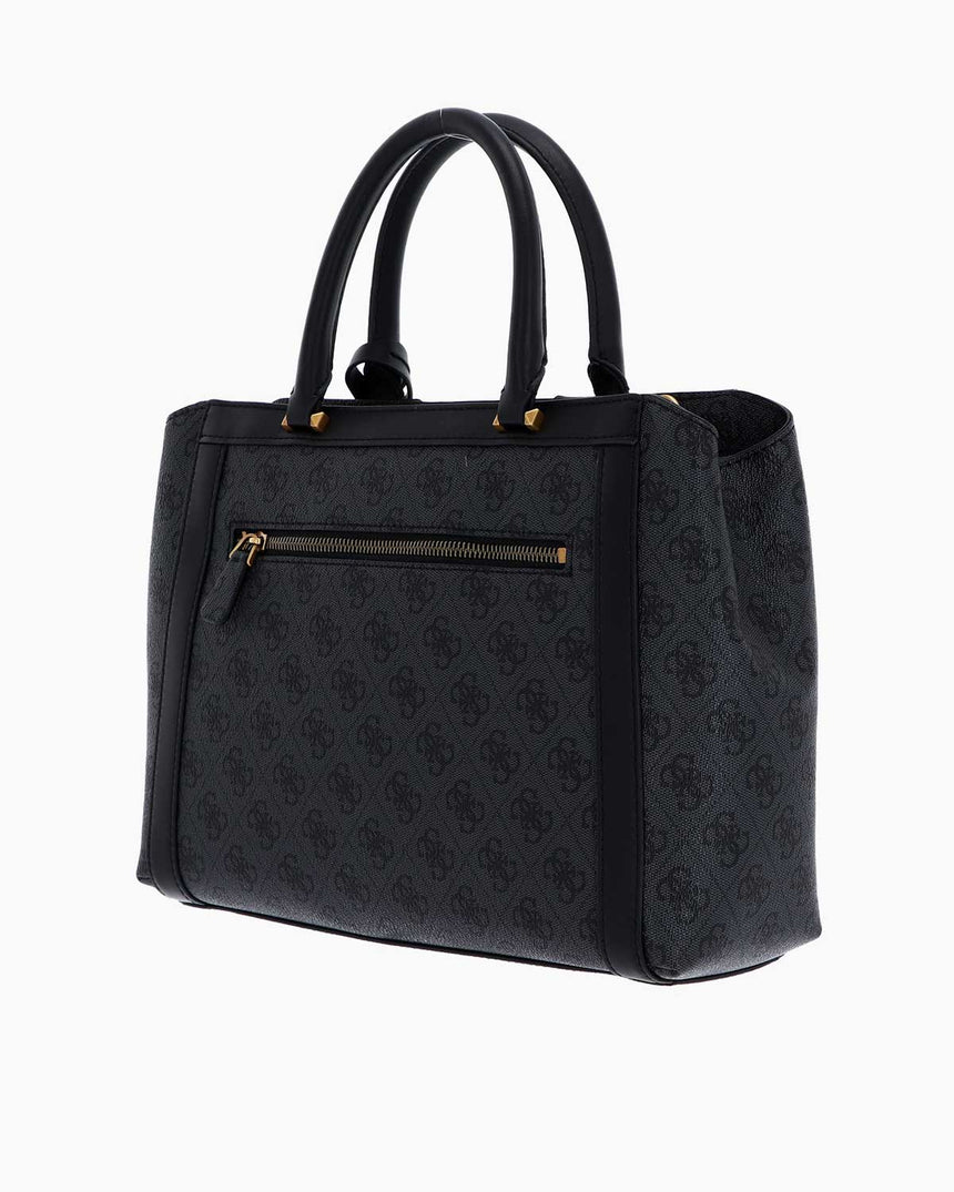 Guess Triple Logolu El Çantası Coal Logo