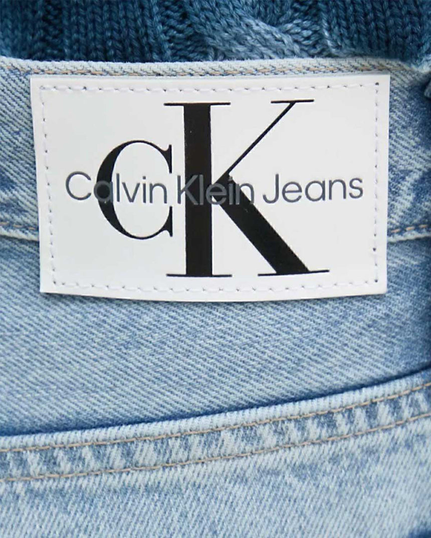 Calvin Klein Tapered Mom Jean Pantolon Black