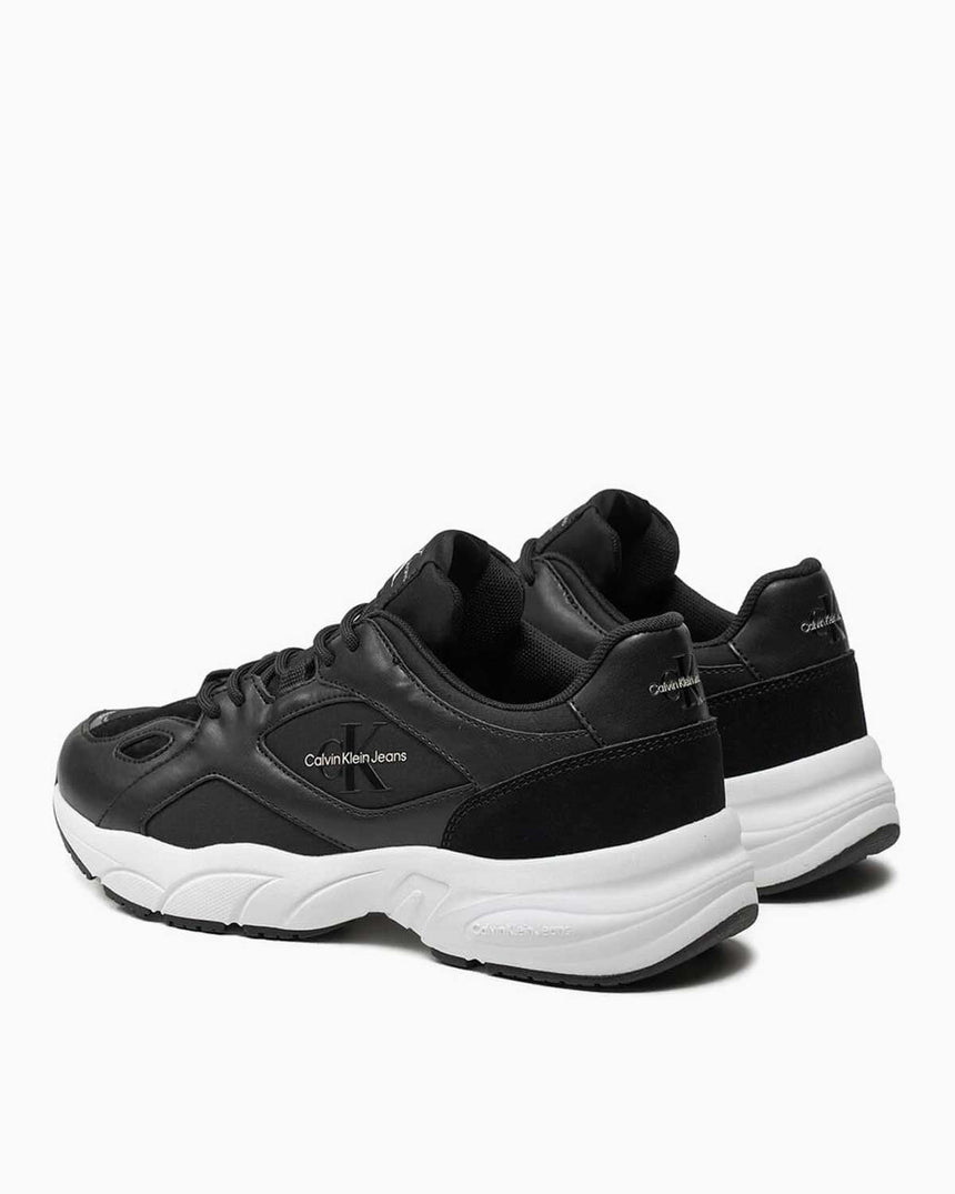 Calvin Klein Retro Tennis Low Lace Mix Kadın Sneaker Black/Whisper Pink