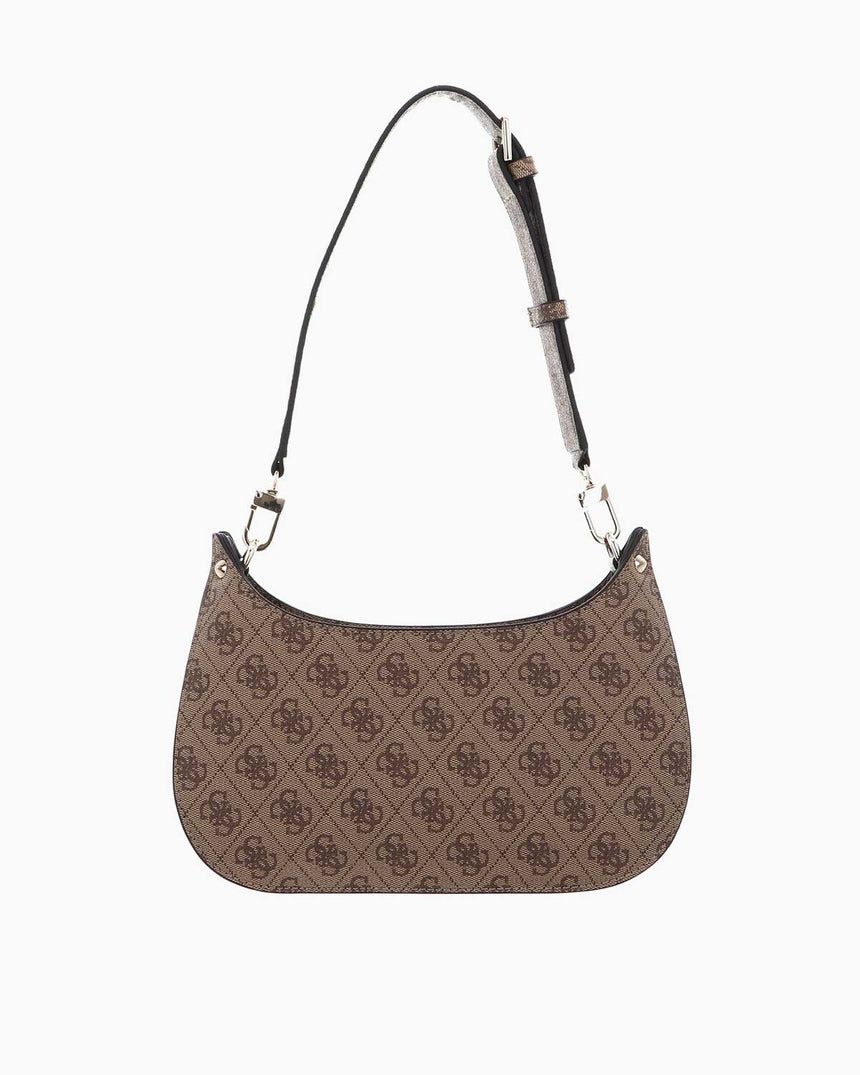 Guess Meridian Mini Bag El Çantası Latte Logo