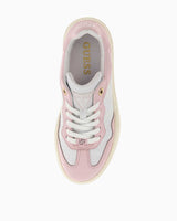 Guess Swole Monogram Logo Detaylı Sneaker White Pink