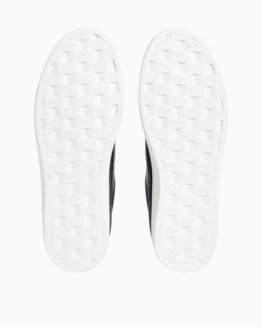 Calvin Klein Classic Cupsole Low Top Sneaker Black/Charcoal Grey/Bright White