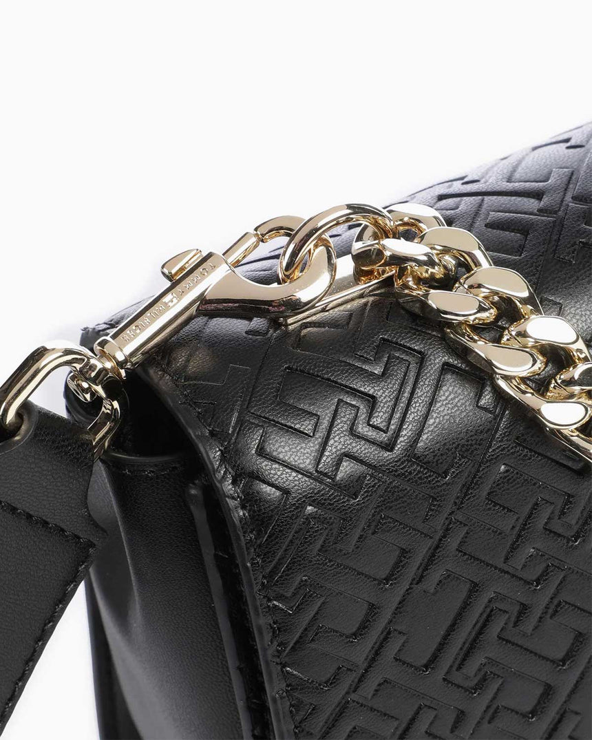 Tommy Hilfiger Refined Med Crossover Çapraz Askılı Çanta Black