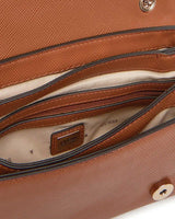 Guess Bramina Kapaklı Kadın Omuz Çantası Light Cognac