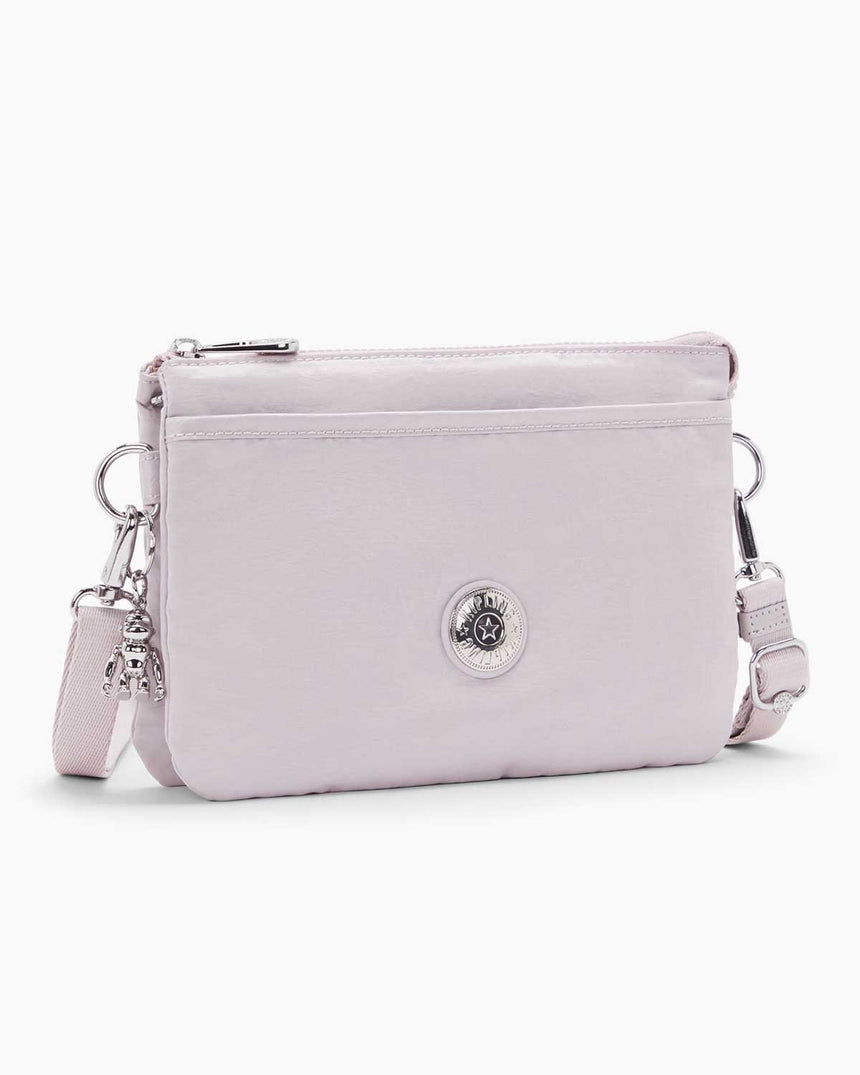 Kipling Riri Basic Elevated Çapraz Askılı Çanta Gleam Silver