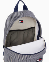 Tommy Hilfiger Ess Daily Stripe Backpack Sırt Çantası Hickory Stripe