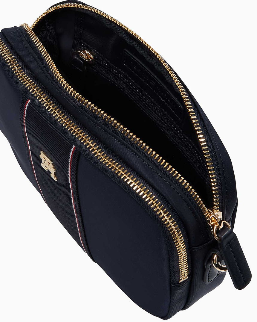 Tommy Hilfiger Poppy Corp Camera Bag Space Blue Corp