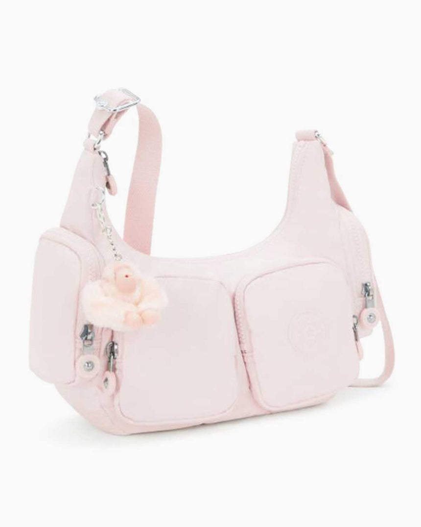 Kipling Rikka S Basic Plus Çapraz Askılı Çanta Pink Shine