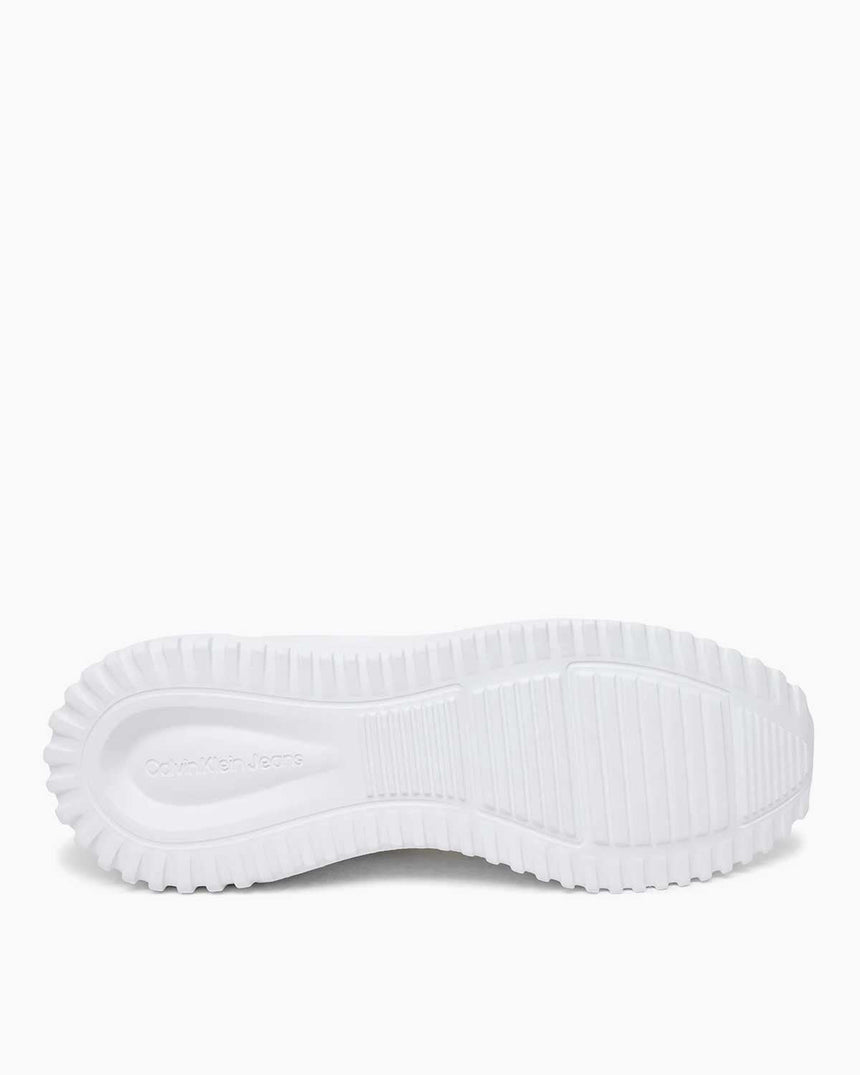 Calvin Klein Eva Runner Low Lace Mix Sneakers Triple Bright White