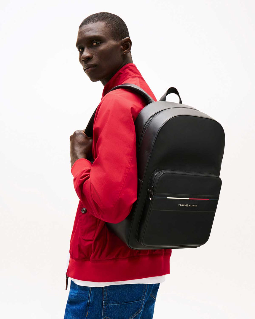 Tommy Hilfiger Foundation Backpack Sırt Çantası Black