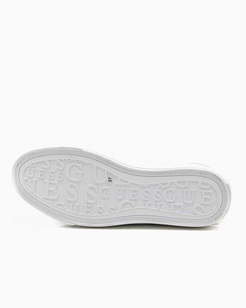Guess Kapitone Bağcıklı Sneaker White