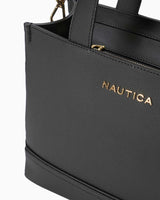 Nautica Logolu El Çantası Siyah