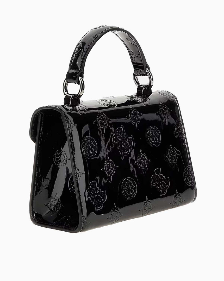 Guess Zalina Mini Speedy El Çantası Black Logo
