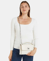 Calvin Klein Other Handbags Zincirli Çapraz Askılı Çanta Grey