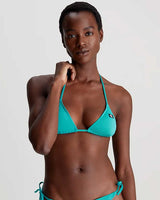 Calvin Klein Triangle Swim Tops Bikini Üstü Blue